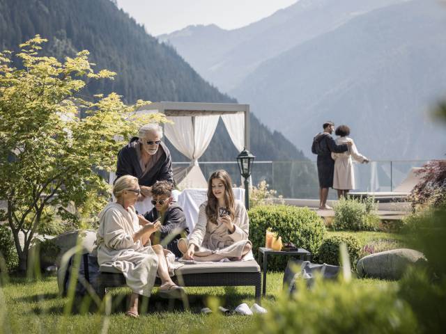 Sommer, Sonne, Wellness im STOCK resort - Leading Spa Resorts
