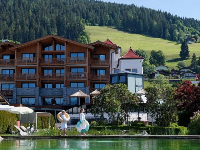 Sommer-Wellness mit der Familie in der Ferienwelt Kesselgrub in Salzburg - 