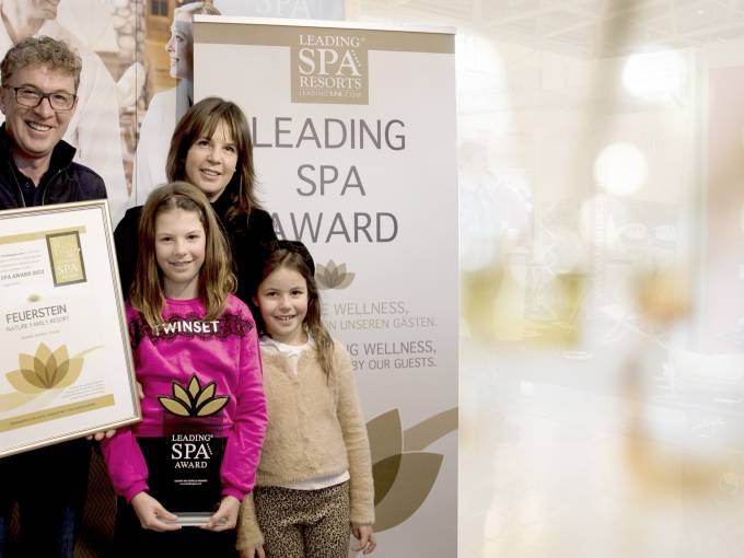 Leading Spa Award 2022 Südtirol: Feuerstein Nature Family Resort Thumbnail