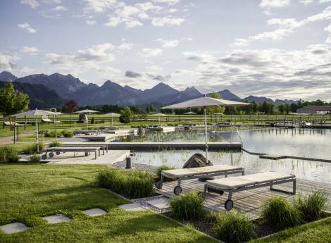 The König Ludwig Inspiration SPA in the Allgäu symbolic picture