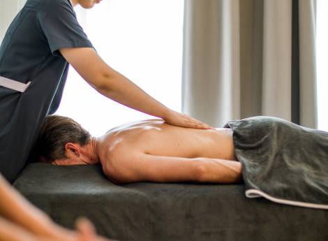 Der Well & Wine Spa Bereich im Hotel Kessler-Meyer Symbolfoto