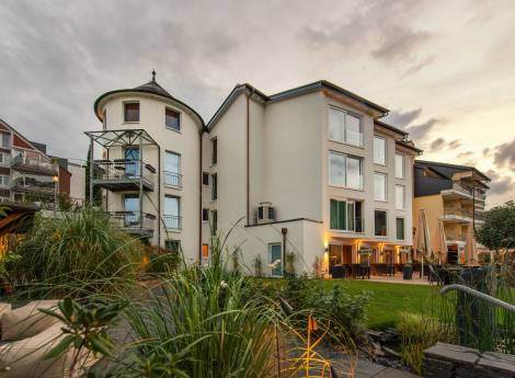 Der Well & Wine Spa Bereich im Hotel Kessler-Meyer Symbolfoto