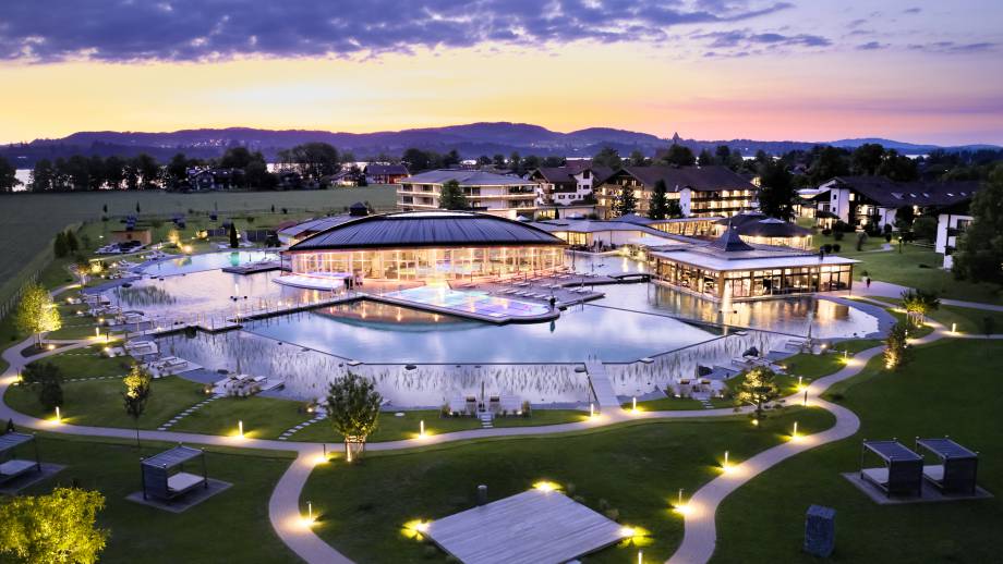 The König Ludwig Inspiration SPA in the Allgäu symbolic picture
