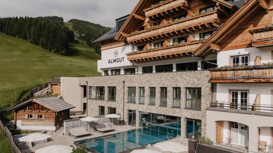 ALMGUT Mountain Wellness Hotel – Luxury Wellness Holidays in the Heart of Austria's Lungau Region symbolic picture